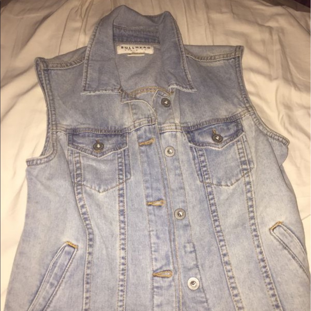 Denim vest